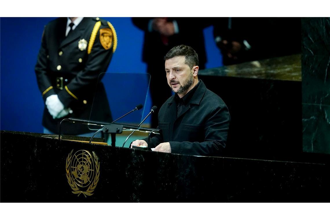 Selenskyj warnt vor Russland und hofft auf US-Kehrtwende Der ukrainische Präsident setzte sich für die internationale Unterstützung Moldaus ein.