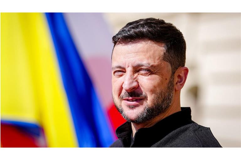 Der ukrainische Präsident Wolodymyr Selenskyj