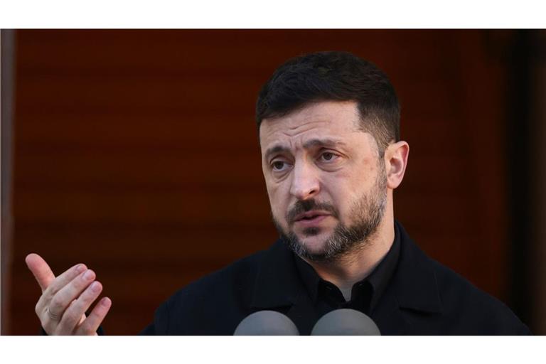 Der ukrainische Präsident Wolodymyr Selenskyj (Archivbild).