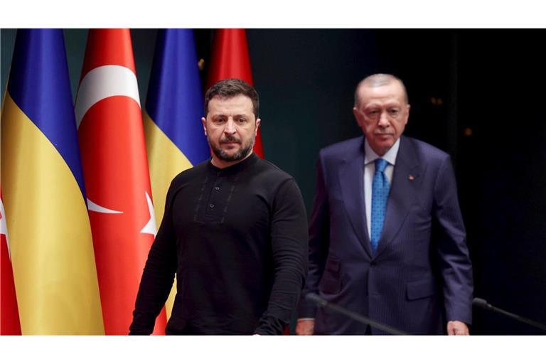 Der ukrainische Präsident Wolodymyr Selenskyj dankte der Türkei für ihre Unterstützung der territorialen Unversehrtheit des Landes. (Archivbild)