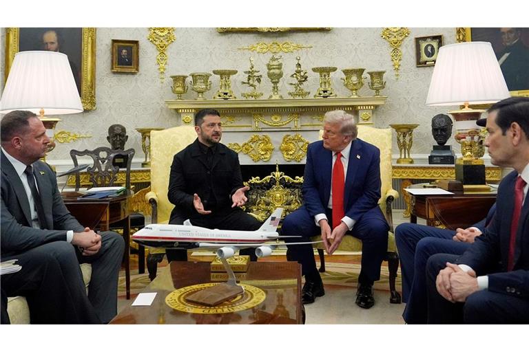 Der ukrainische Staatschef Wolodymyr Selenskyj reist ein weiteres Mal in die USA, um von Washington neue Waffen für den Krieg mit Russland zu erbitten. (Archivbild)
