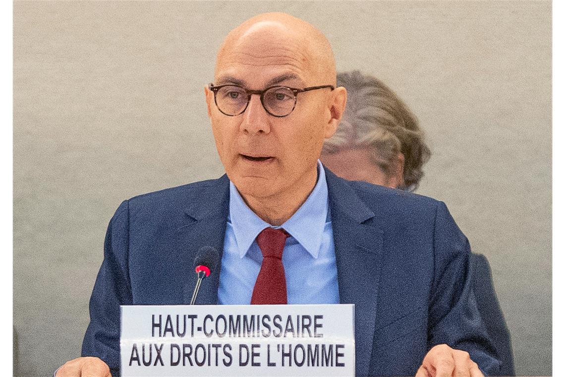 Der UN-Hochkommissar für Menschenrechte, Volker Türk, kritisiert erneut Israels Krieg im Gazastreifen scharf (Archivfoto).