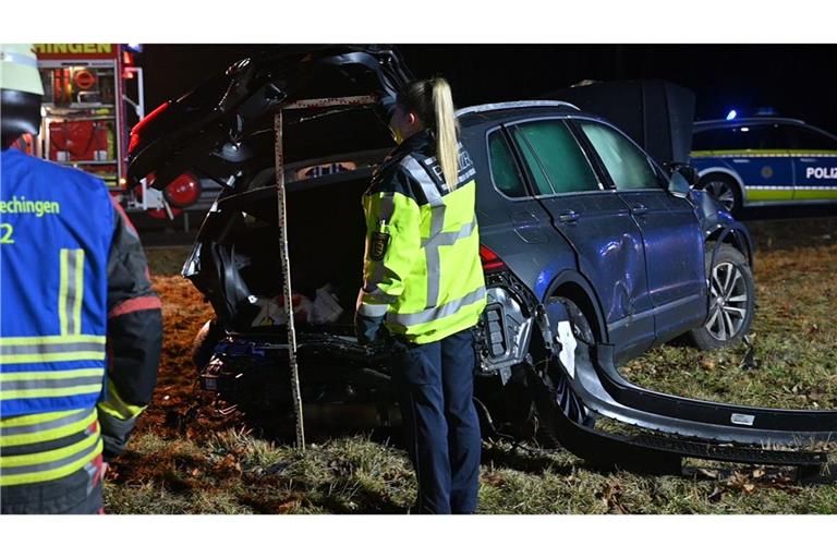 Der Unfall auf der B27 im Zollernalbkreis hatte einen Großeinsatz von Rettungskräften zur Folge – es gab mehrere Verletzte.
