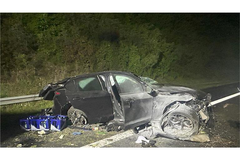 Der Unfall ereignete sich auf der A8 bei Pforzheim.