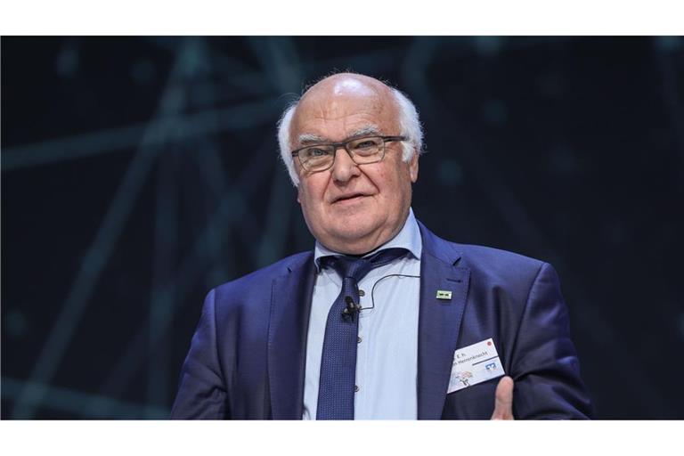 Der Unternehmer Martin Herrenknecht. Seine Firma wirkte auch bei Stuttgart 21 mit.