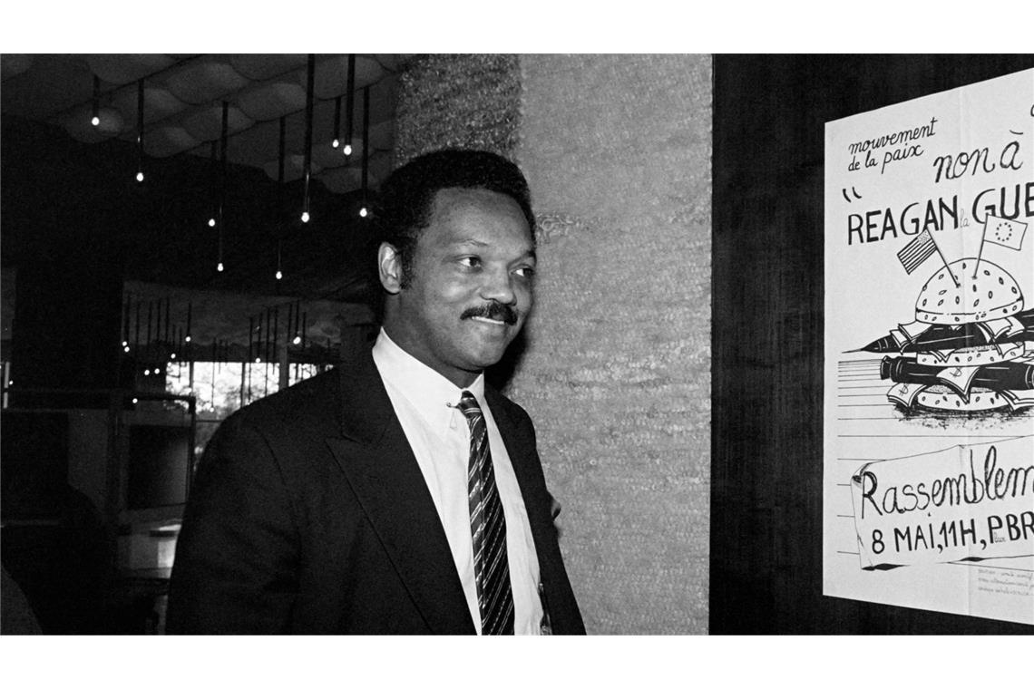 Der US-Bürgerrechtsaktivist Jesse Jackson ist tot (Archivfoto).