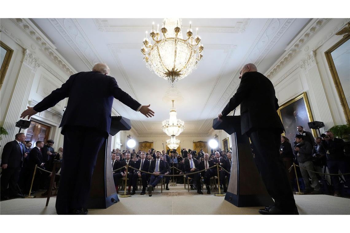 "Riviera des Nahen Ostens": Trump beansprucht Gaza für USA Der US-Präsident schwärmt von den Möglichkeiten, die der Gazastreifen seiner Ansicht nach bietet.