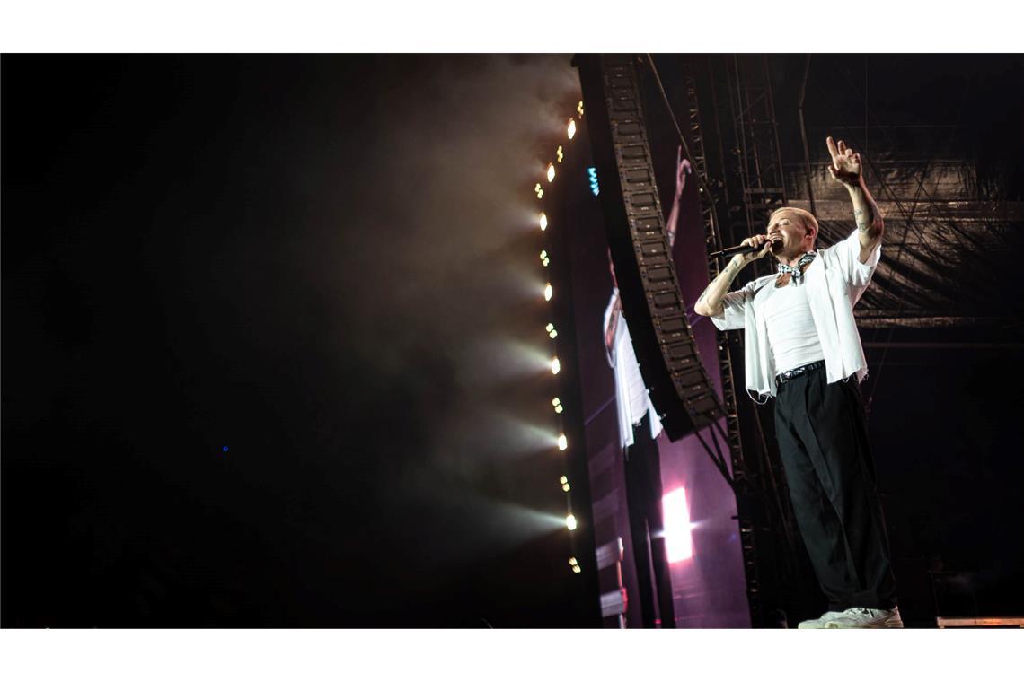 Der US-Rapper Macklemore spielt auf dem Deichbrand-Festival in Nordholz.