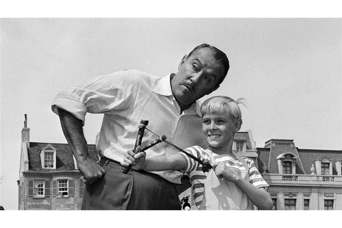 „Dennis“-Schauspieler gestorben Der US-Schauspieler Jay North (r) in der die Rolle des Dennis.