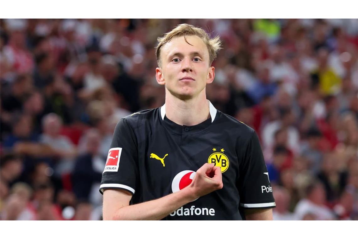 Der VfB hatte die besseren Chancen, doch der BVB ging in der 70. Minute durch Maximilian Beier mit 1:0 in Führung.