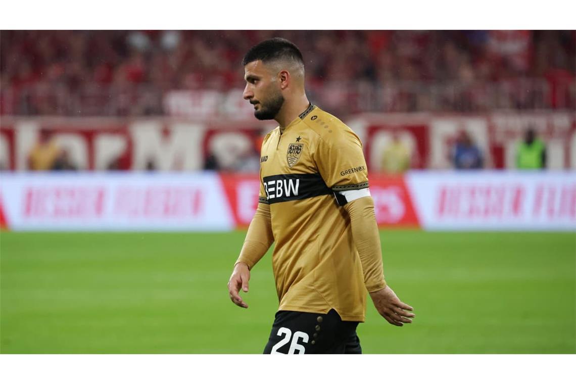 Der VfB-Kapitän Deniz Undav ist nach der 1:5-Niederlage beim FC Bayern bedient.