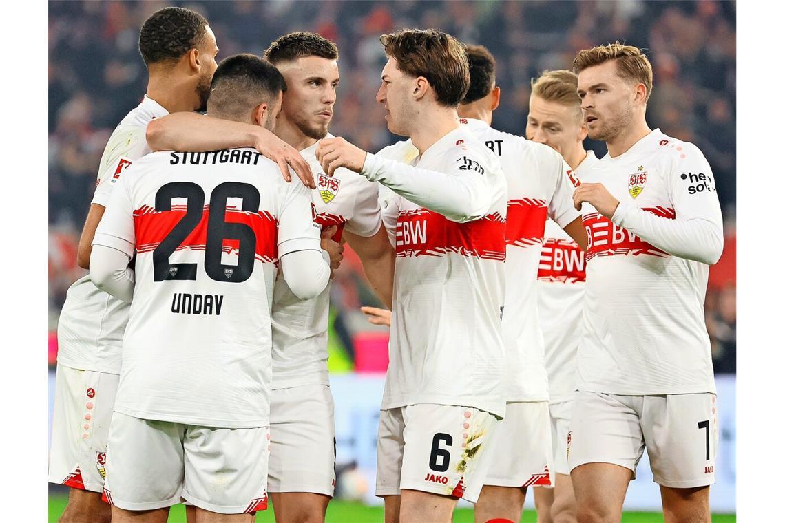 Der VfB Stuttgart hatte zum Jahresstart 2026 gleich zweimal Grund zum Jubeln.
