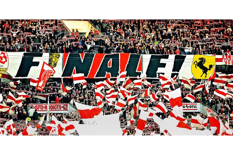 Der VfB trifft im Finale des DFB-Pokals am 24. Mai auf Arminia Bielefeld – und wird auch im Berliner Olympiastadion von Zehntausenden Fans unterstützt werden.