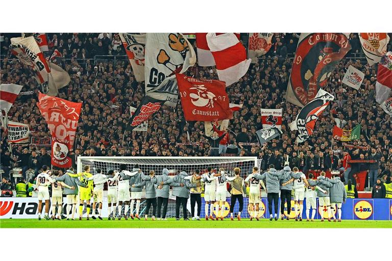 Der VfB und seine Fans – gemeinsam hat man die Arena wieder zu einer Festung werden lassen.