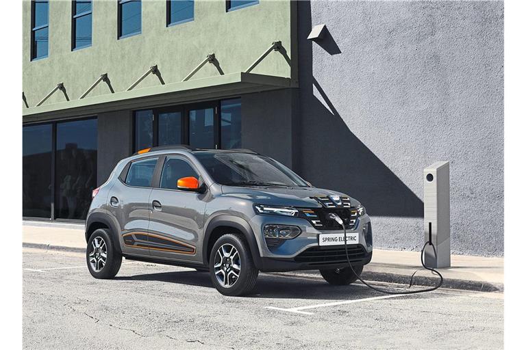 Der vollelektrische Dacia Spring.