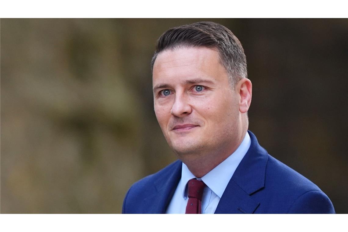 Der von seinem Amt als britischer Gesundheitsminister zurückgetretene Wes Streeting will Premier Keir Starmer herausfordern. (Archivfoto)