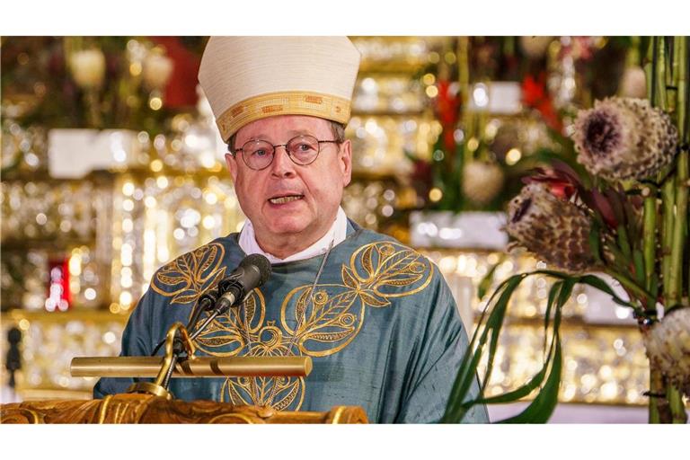 Der Vorsitzende der Deutschen Bischofskonferenz, Georg Bätzing, warnt in seiner Weihnachtspredigt vor "egoistischem Nationalismus". (Archivbild)