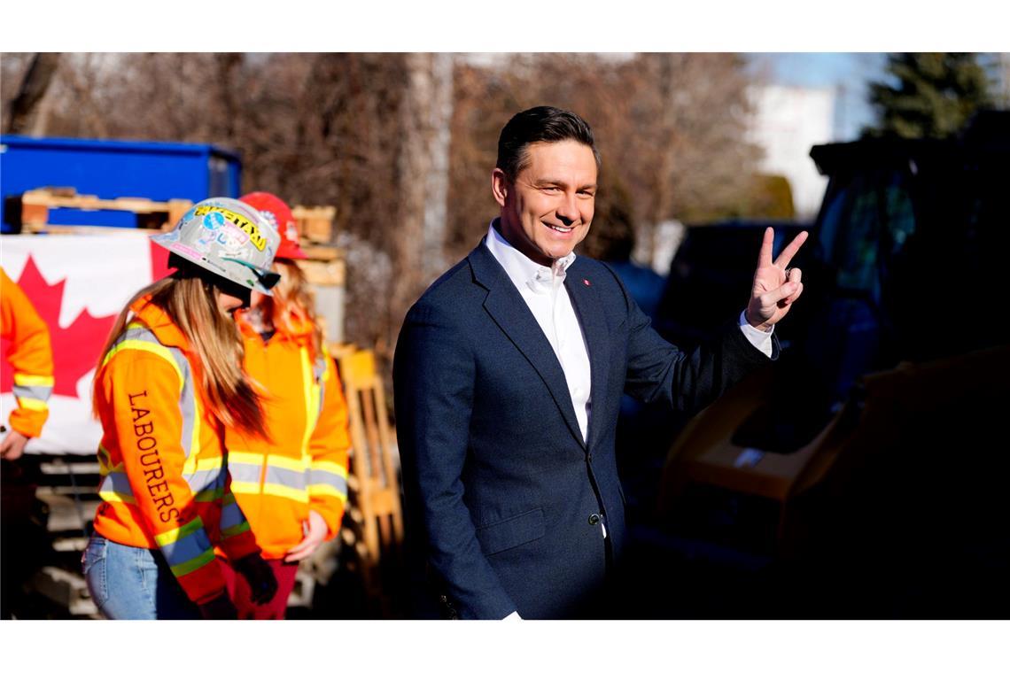 Neuwahl in Zeiten von Trump - Kanada rückt zusammen Der Vorsitzende der Konservativen, Pierre Poilievre. (Archivbild)