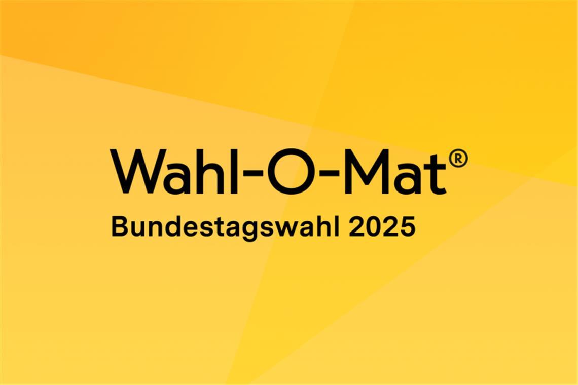 Wo finde ich den Wahl-O-Mat? Der Wahl-O-Mat startet am 06. Februar.