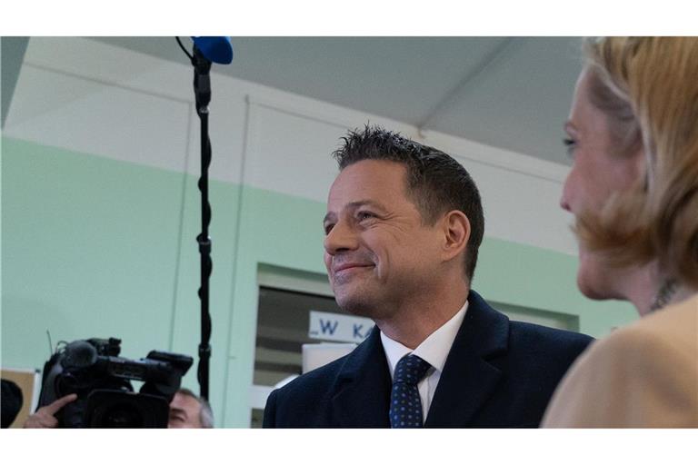 Der Warschauer Oberbürgermeister Rafal Trzaskowski muss im Rennen um die Präsidentschaft in die Stichwahl.