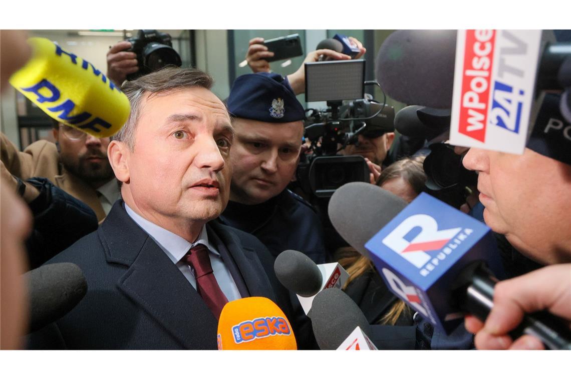 Der wegen Korruptionsverdacht gesuchter polnische Ex-Minister Zbigniew Ziobro ist aus Ungarn in die USA geflohen. (Archivbild)