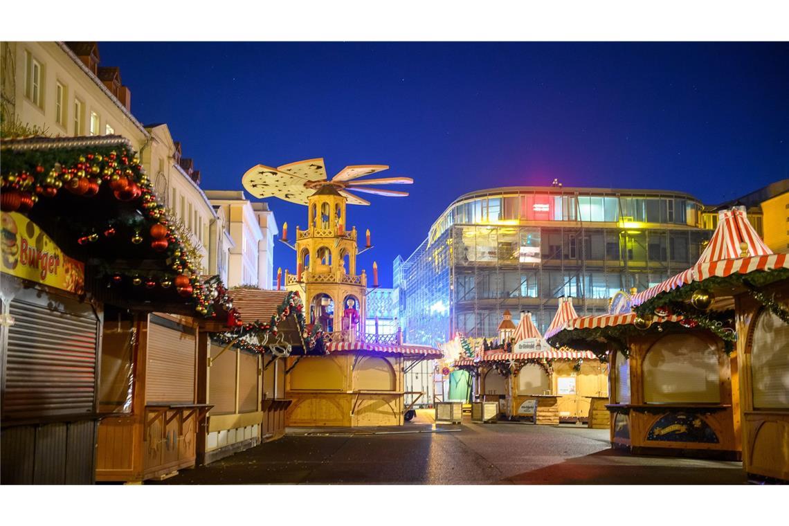 Der Weihnachtsmarkt kann öffnen.