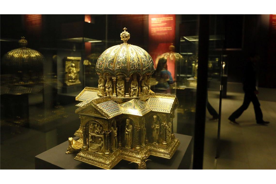 Der Welfenschatz umfasst mittelalterliche Goldreliquien im dreistelligen Millionenwert. (Archivbild)