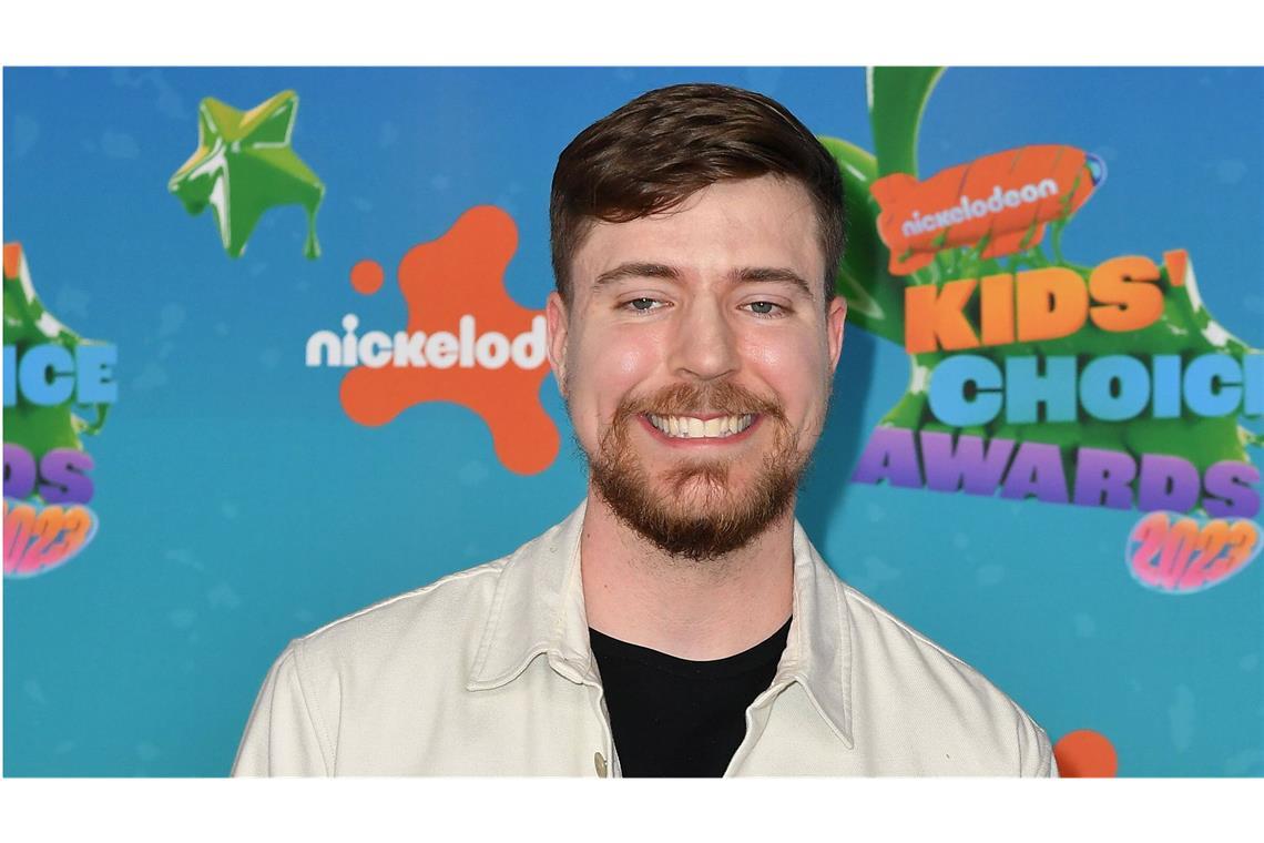 YouTube-Star MrBeast will TikTok übernehmen Der Youtuber MrBeast hat rund 340 Millionen Follower.