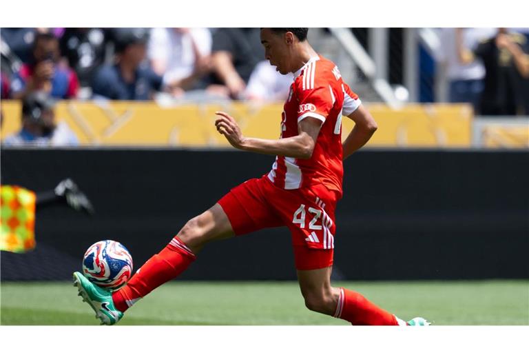 Der Zauberer ist wieder am Ball zurück: Jamal Musiala.
