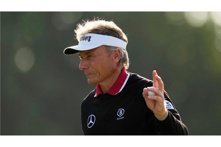 Der zweimalige Sieger Bernhard Langer startet zum letzten Mal beim Masters.