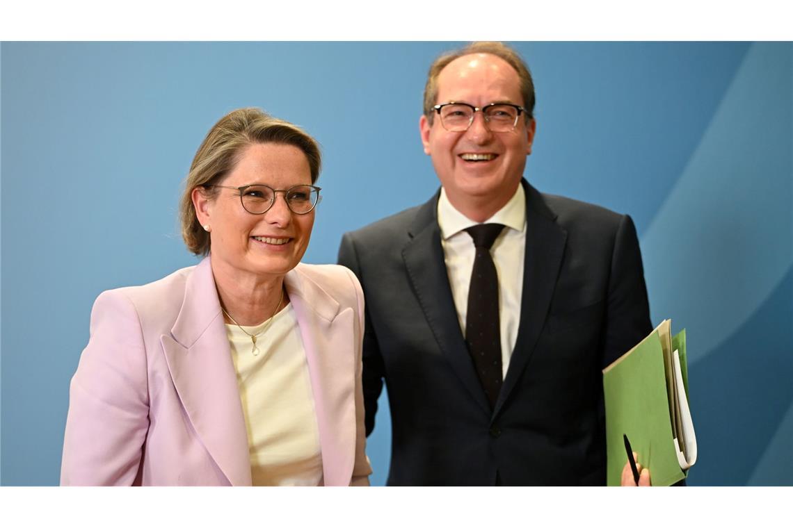 Details des Entwurfs stimmten vor allem Bundesjustizministerin Stefanie Hubig (SPD) und Bundesinnenminister Alexander Dobrindt (CSU) miteinander ab.