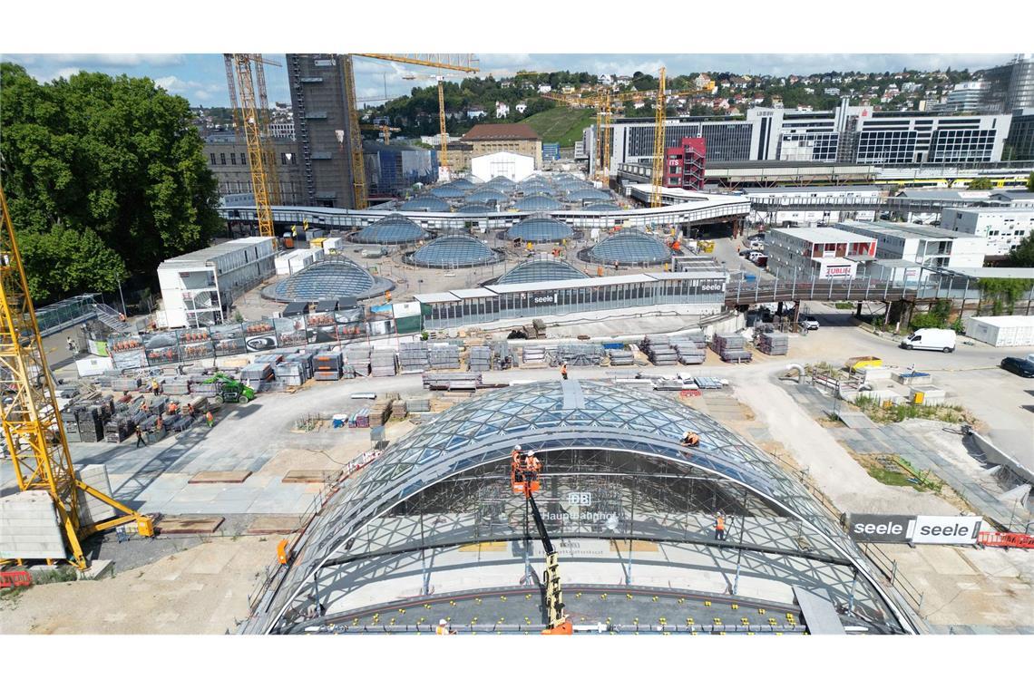 Deutlich teurer als zu Beginn geplant: Das Bahnprojekt Stuttgart 21. (Archivbild)