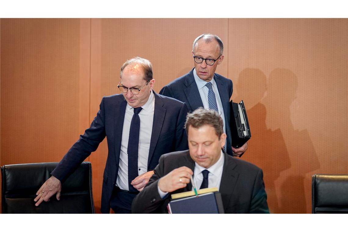 Deutliche Differenzen gibt es bei einem Kernprojekt von Finanzminister Lars Klingbeil (SPD), einer großen Einkommensteuerreform.