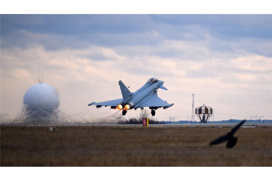 Nato alarmiert deutsche Eurofighter in Rumänien Deutsche Luftwaffe unterstützt Rumänien