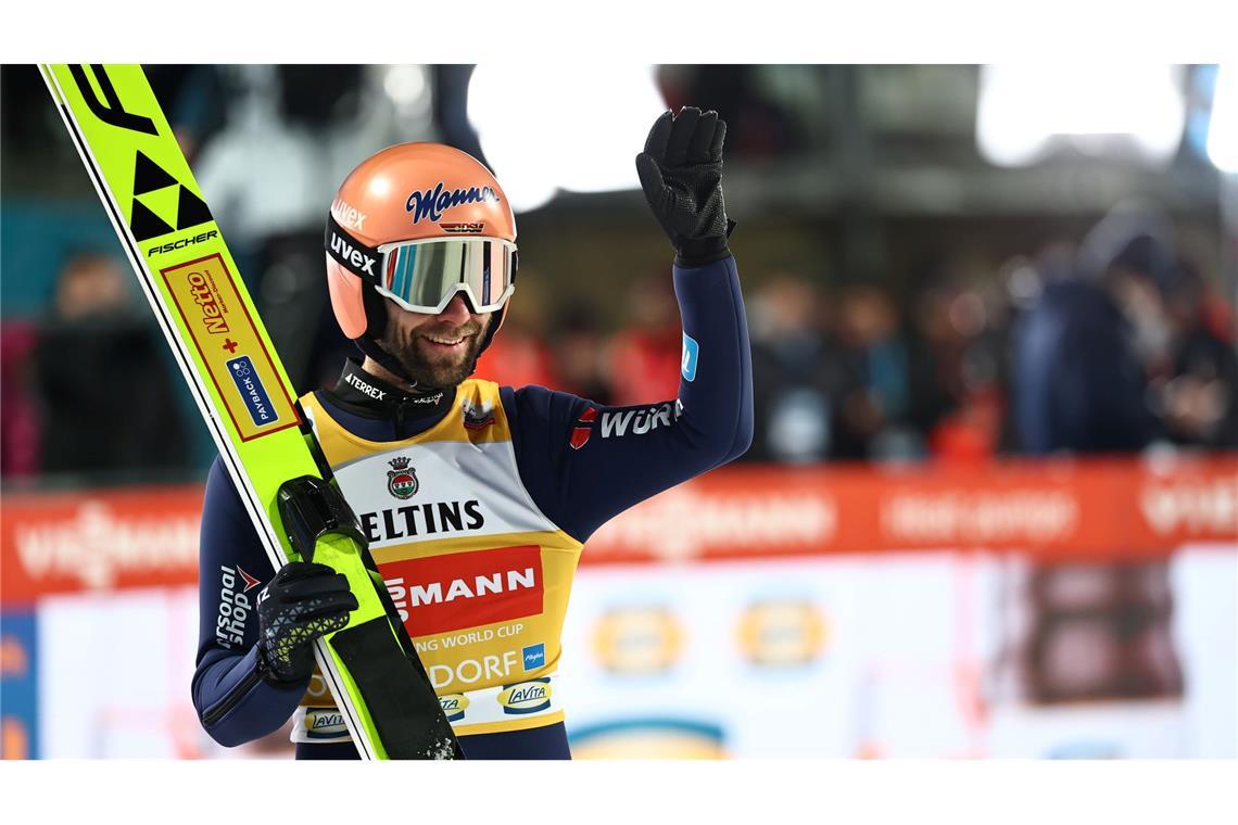 Bilder des Tages Deutsche Siege-Hoffnung bei der Vierschanzentournee: Pius Paschke nach der Quali