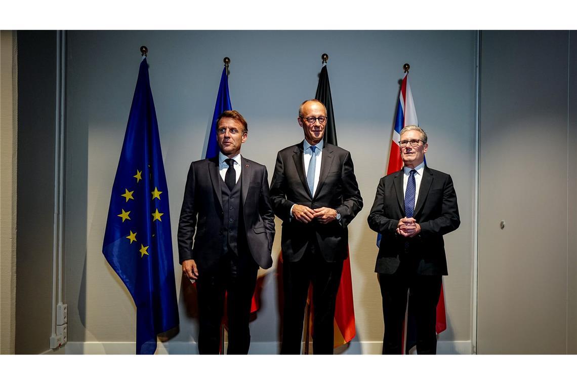 Deutschland, Frankreich und Großbritannien reagieren gemeinsam auf die neuesten Entwicklungen im Mittleren Osten. (Archivbild)