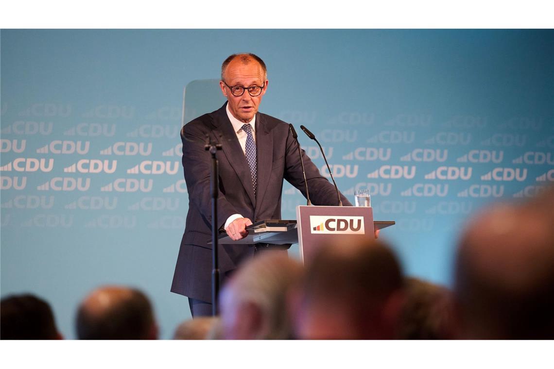 "Deutschland hat die Kraft für einen neuen Aufbruch", betont Bundeskanzler Friedrich Merz (CDU).