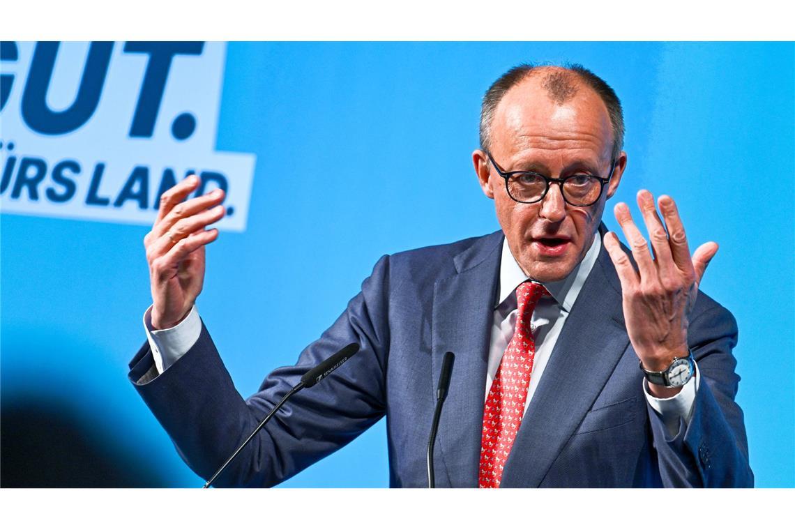 Deutschland muss laut Merz lernen, seine Interessen auf der Weltbühne wahrzunehmen. 