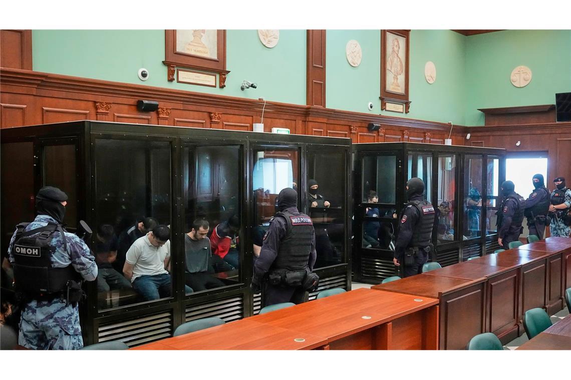 Terror in Moskau mit über 140 Toten - Prozess beginnt