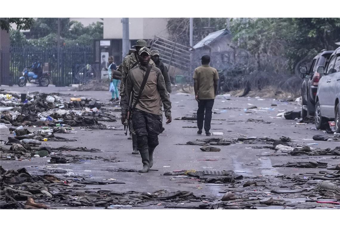 Regierung und M23-Miliz vereinbaren Ende der Kämpfe im Osten des Kongo Die 23-Miliz kontrolliert derzeit die Stadt Goma. (Archivbild)