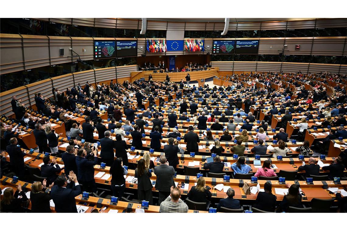 Die Abgeordneten des EU-Parlaments stimmten über ihre Position zur Verschärfung der europäischen Asylpolitik ab.