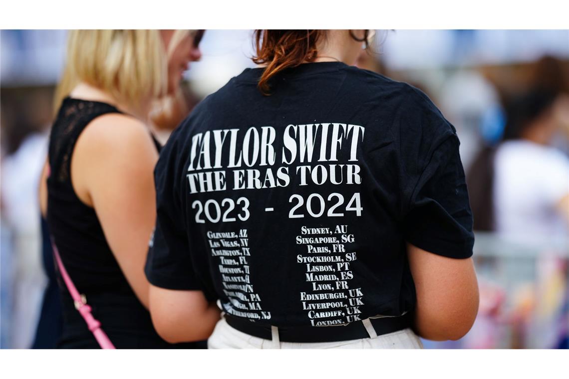 Die abgesagten Taylor-Swift-Konzerte waren Teil der "Eras"-Tour des Weltstars.