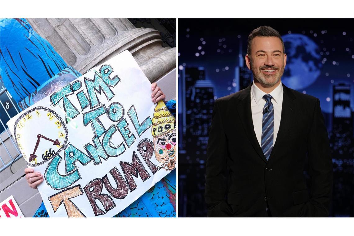 Kimmel macht sich bei Rückkehr auch über Disney-Konzern lustig Die Absetzung der Kimmel-Show hat zu zahlreichen Protesten geführt.