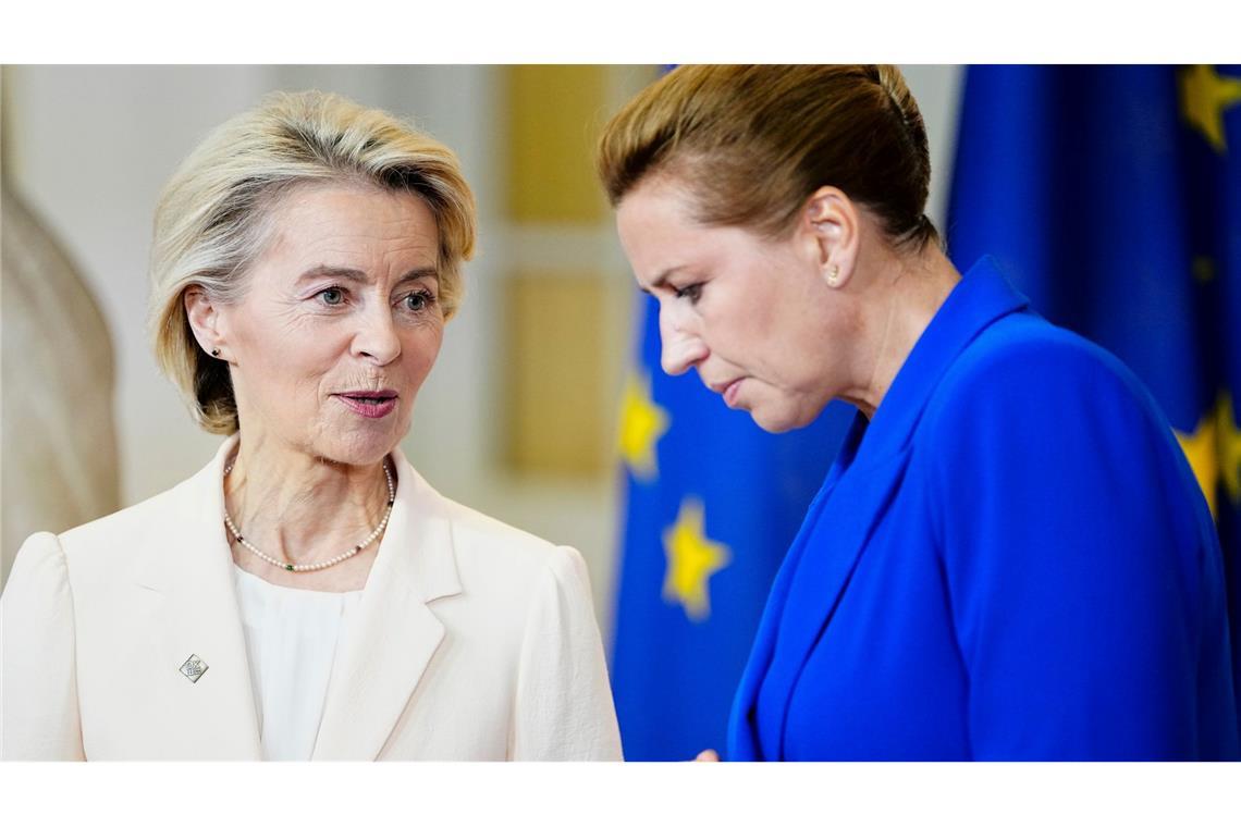 Drohnenwall an der Ostflanke: EU ringt um Aufrüstungskurs Die aktuelle Situation ist nach Ansicht von Dänemarks Ministerpräsidentin Mette Frederiksen die schwierigste und gefährlichste seit Ende des Zweiten Weltkriegs.