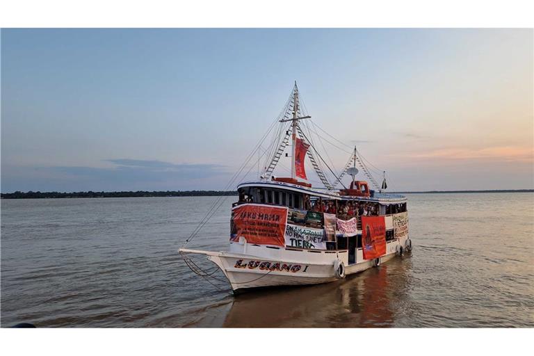 Die "Amazon Flotilla" war 31 Tage lang auf dem Fluss unterwegs.