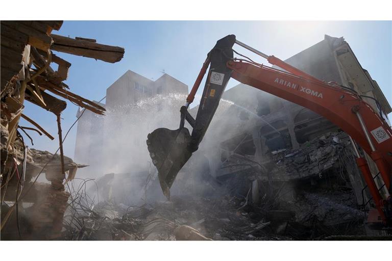 Die Angriffe der USA und Israels sorgen im Iran für schwere Zerstörungen.