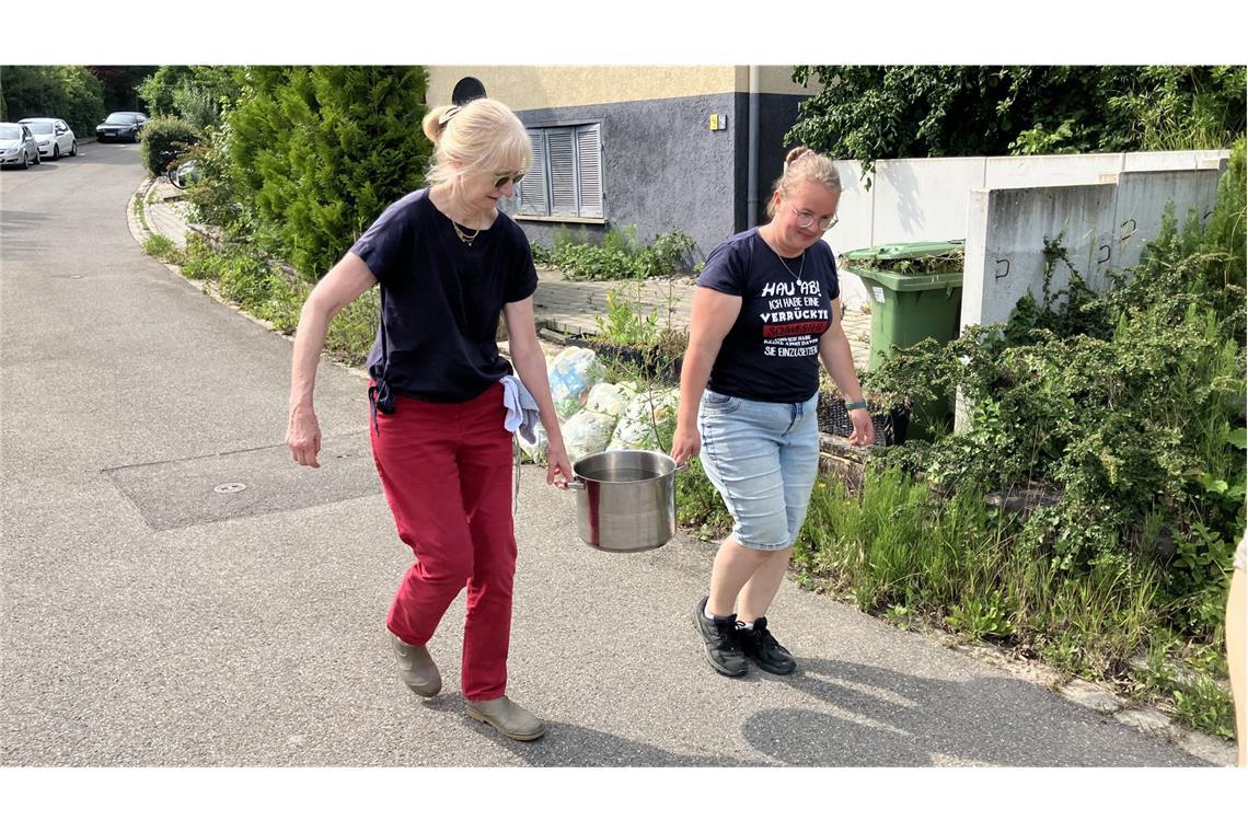 Stadt Tübingen ergreift erste Maßnahmen gegen invasive Ameisen Die Anwohner im betroffenen Beethovenweg packen auch selbst an. Mit heißem Wasser versuchen sie, die schnell wachsenden Kolonien zumindest etwas in Schach zu halten.