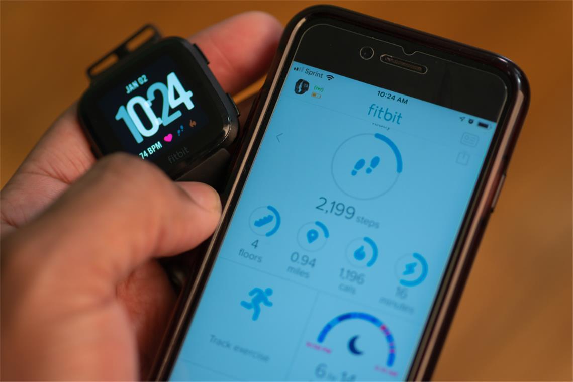 Fitbit-App synchronisiert aktuell nicht Die App hat aktuell Probleme beim Synchronisieren.
