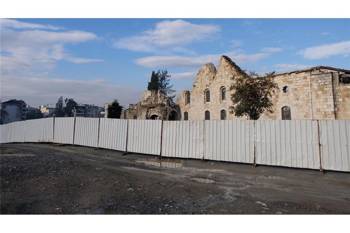 Die Arbeiten für den Wiederaufbau haben begonnen