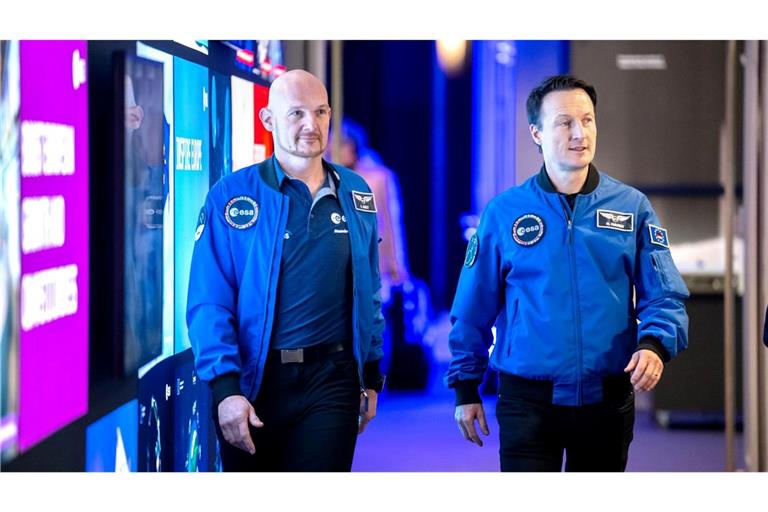 Die Astronauten Alexander Gerst und Matthias Maurer sehen große Chancen in der "Artemis"-Mission.